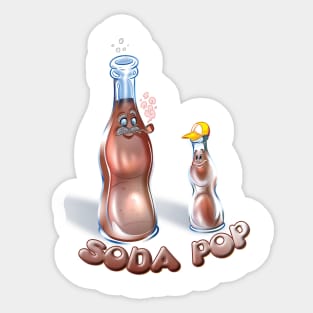 Soda Pop Punny Sticker
